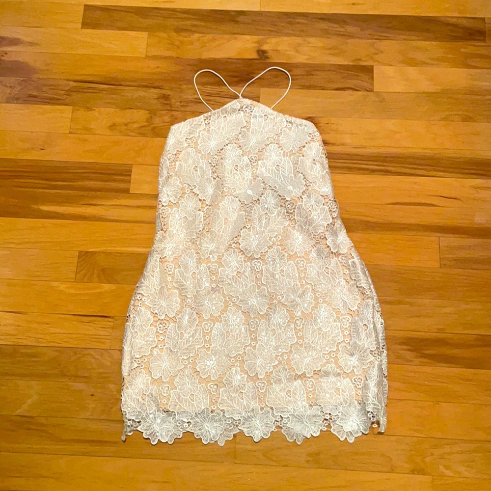 Candace Lace Mini Dress Size 2x New With Tags